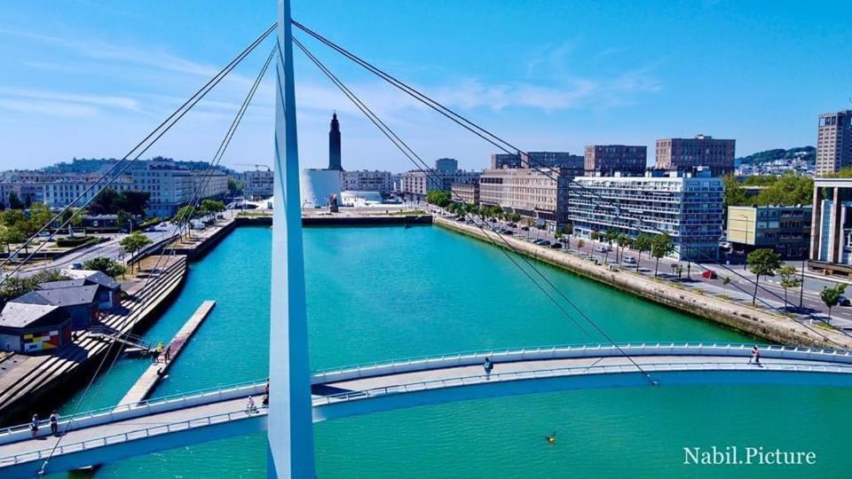 Vue Mer Plage 60M2 - 4Pers - Garage Privatif Le Havre Dış mekan fotoğraf